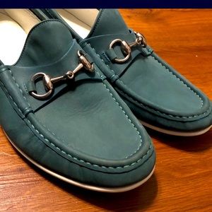 Gucci leather loafers